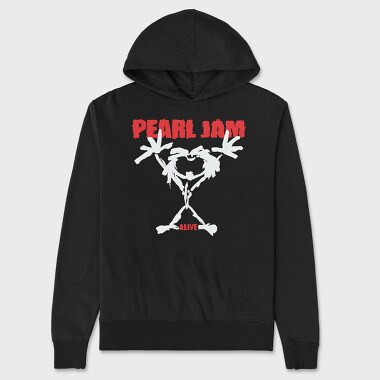 PEARL JAM Alive, Hanorac Oversize Barbati (Unisex)
