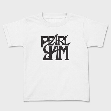 PEARL JAM Band logo Art, Tricou Copii