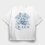 QUEEN Art2, Tricou Oversize Barbati (Unisex)