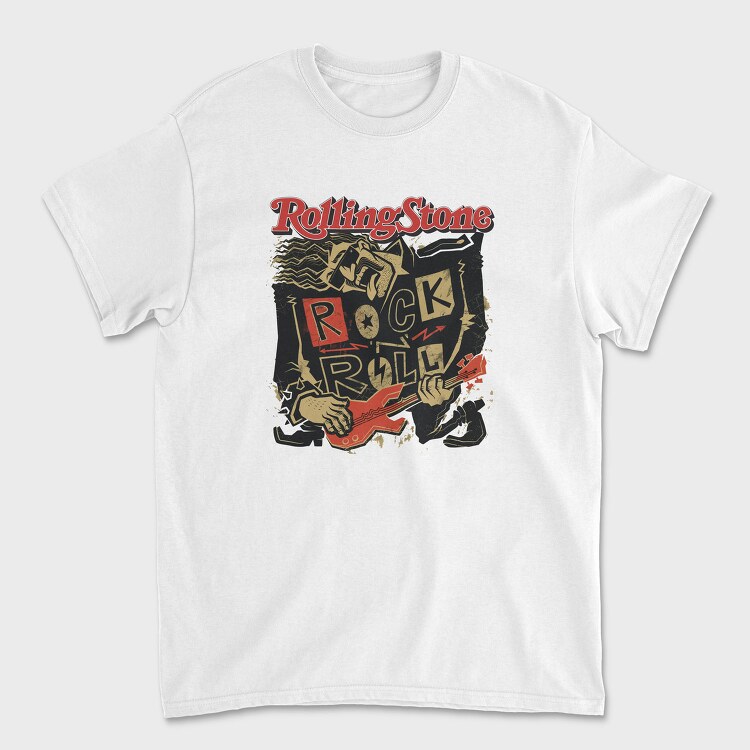 ROLLING STONE Rock N Roll, Tricou Barbati (Unisex)