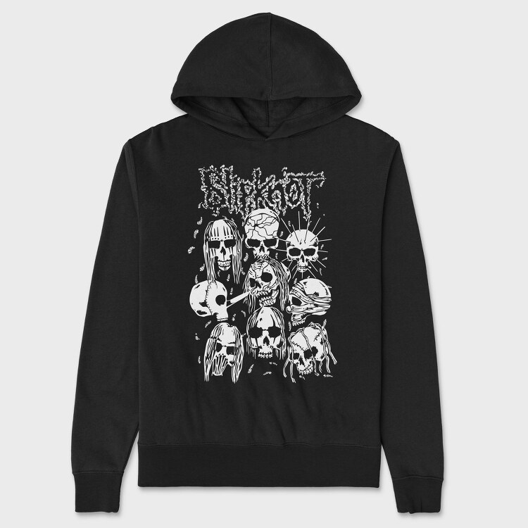 SLIPKNOT Art design2, Hanorac Oversize Barbati (Unisex)