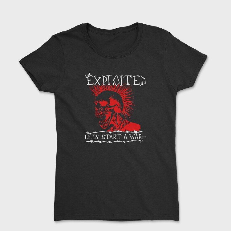THE EXPLOITED, Tricou Femei