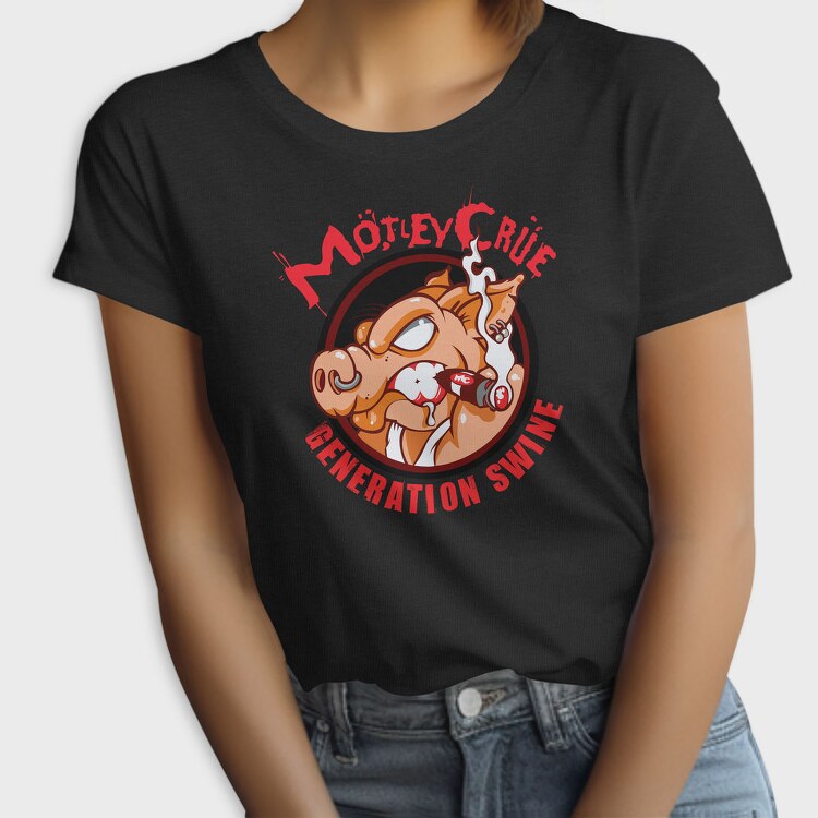 MOTLEY CRUE Generation Swine, Tricou Femei