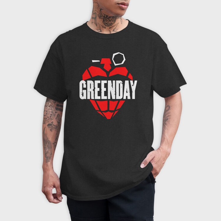 GREEN DAY Grenade, Tricou Barbati (Unisex)