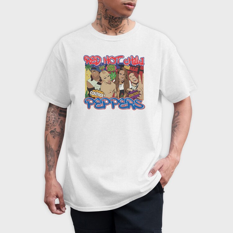 RHCP Art1, Tricou Barbati (Unisex)