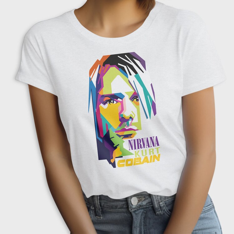 KURT COBAIN 1, Tricou Femei