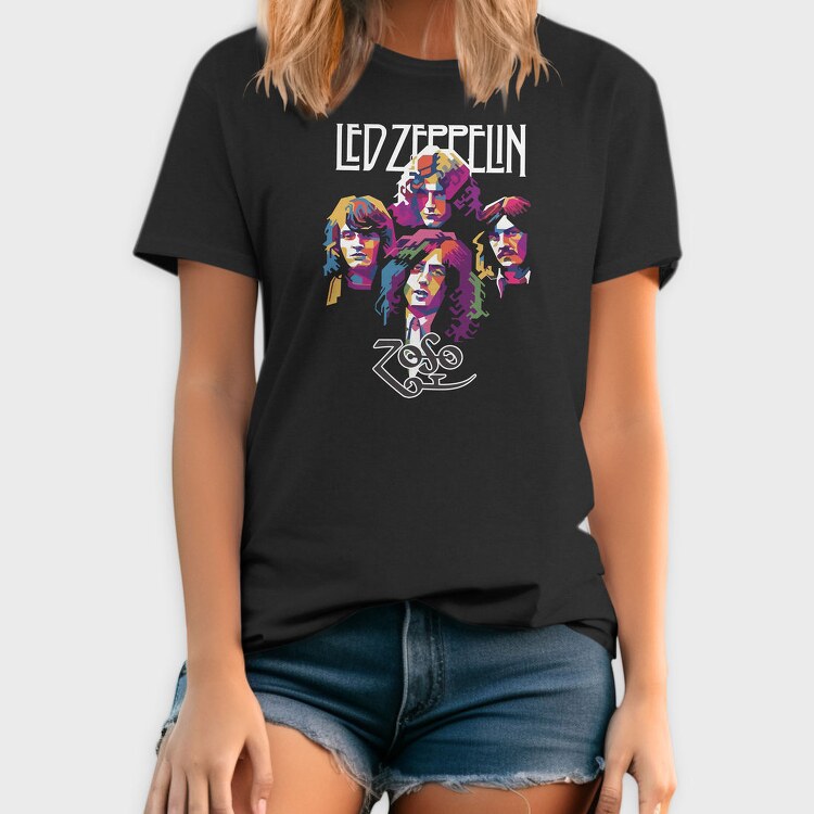 LED ZEP 1, Tricou Barbati (Unisex)