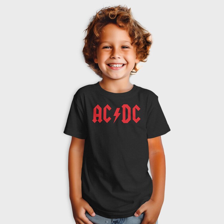 ACDC Logo Art, Tricou Copii