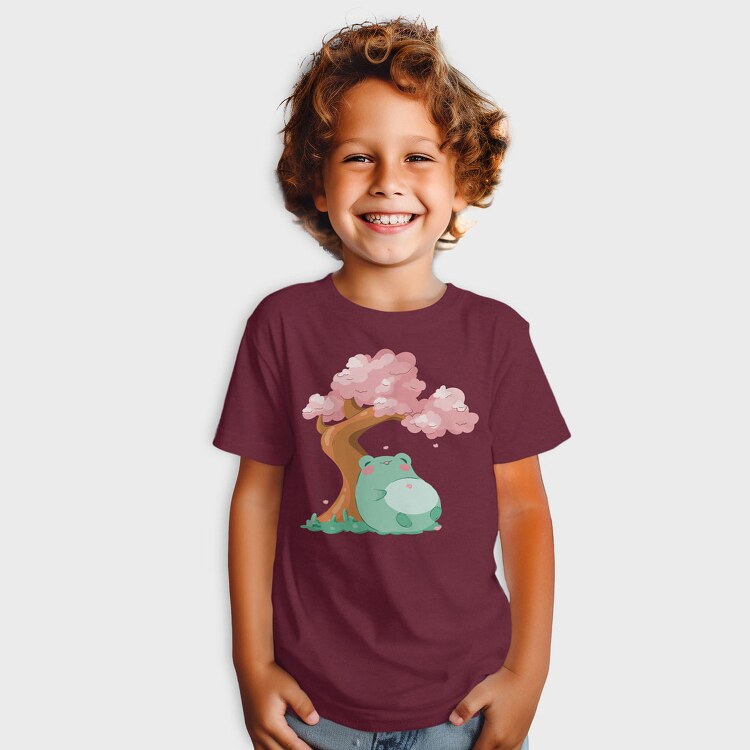 Frog Under a Cherry Blossom, Tricou Copii