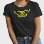 AEROSMITH Logo Name Art, Tricou Femei