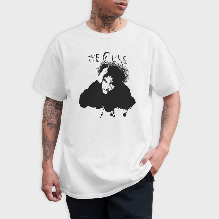 THE CURE Robert Smith, Tricou Barbati (Unisex)