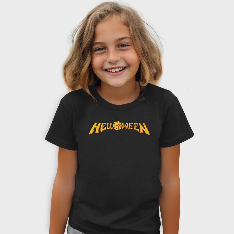 HELLOWEEN Band logo, Tricou Copii