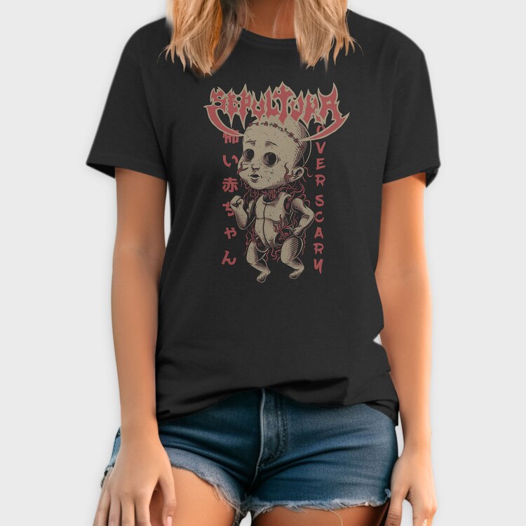 SEPULTURA Doll, Tricou Barbati (Unisex)