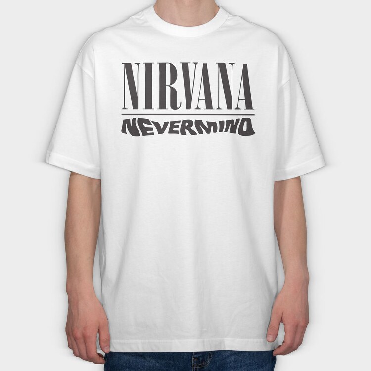 NIRVANA Nevermind, Tricou Oversize Barbati (Unisex)