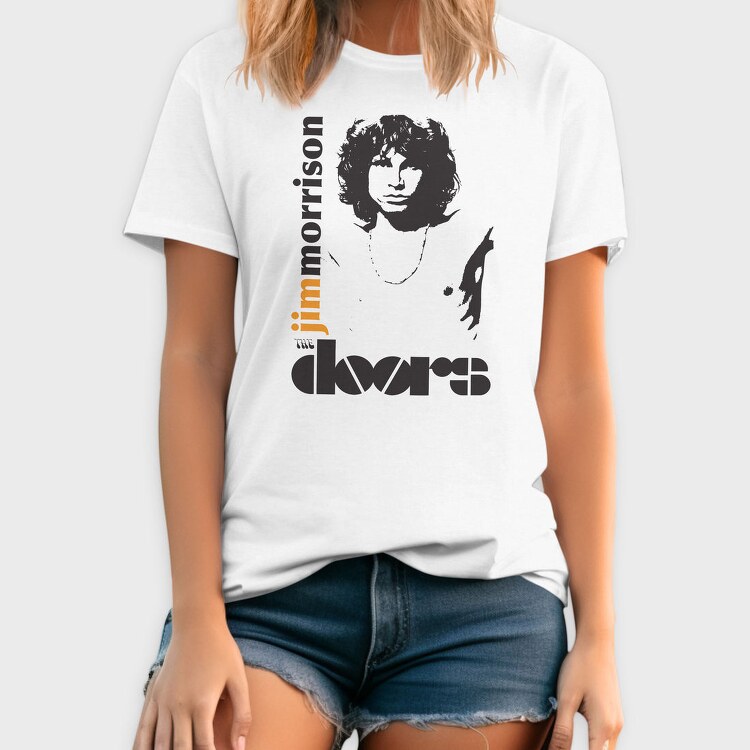 THE DOORS Jim Morrison, Tricou Barbati (Unisex)