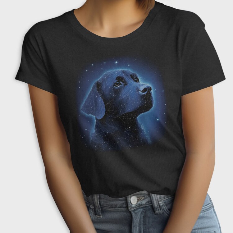 Constelation Labrador Dog, Tricou Femei
