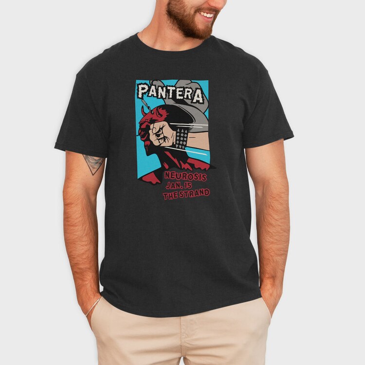 PANTERA Art1, Tricou Barbati (Unisex)