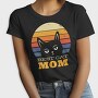 Best Cat Mom Retro, Tricou Femei