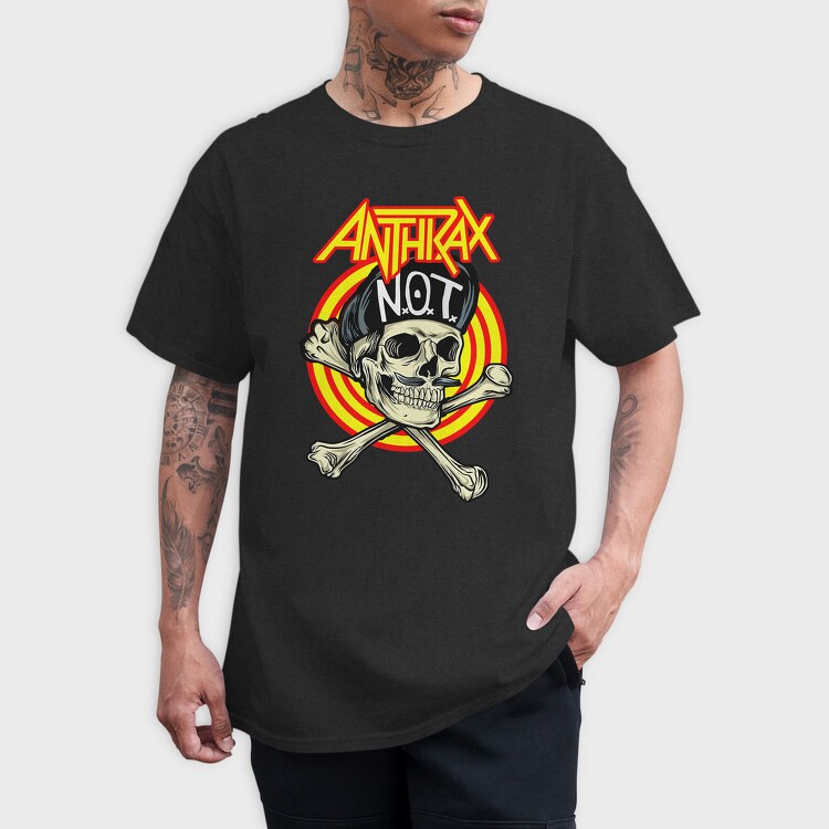 ANTHRAX Art2, Tricou Barbati (Unisex)