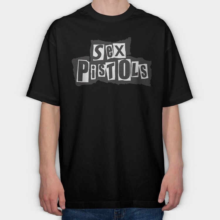 SEX PISTOLS, Tricou Oversize Barbati (Unisex)