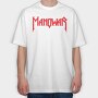 MANOWAR, Tricou Oversize Barbati (Unisex)