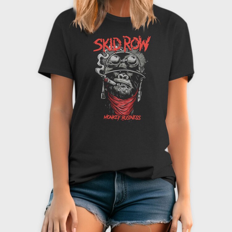 SKID ROW Monkey Business, Tricou Barbati (Unisex)