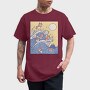 Corgi Big Wave, Tricou Barbati (Unisex)