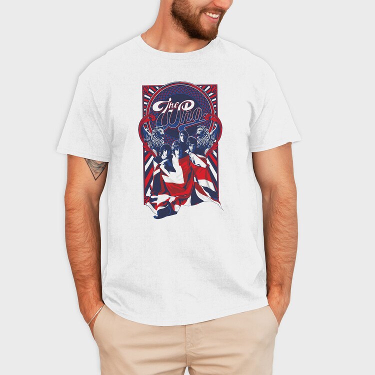 THE WHO Art1, Tricou Barbati (Unisex)