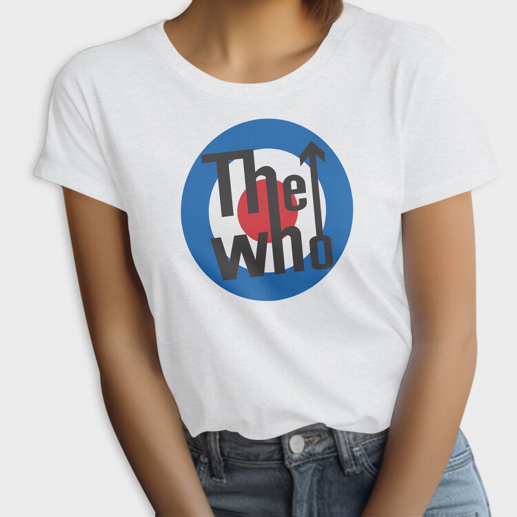 THE WHO Band logo Art, Tricou Femei