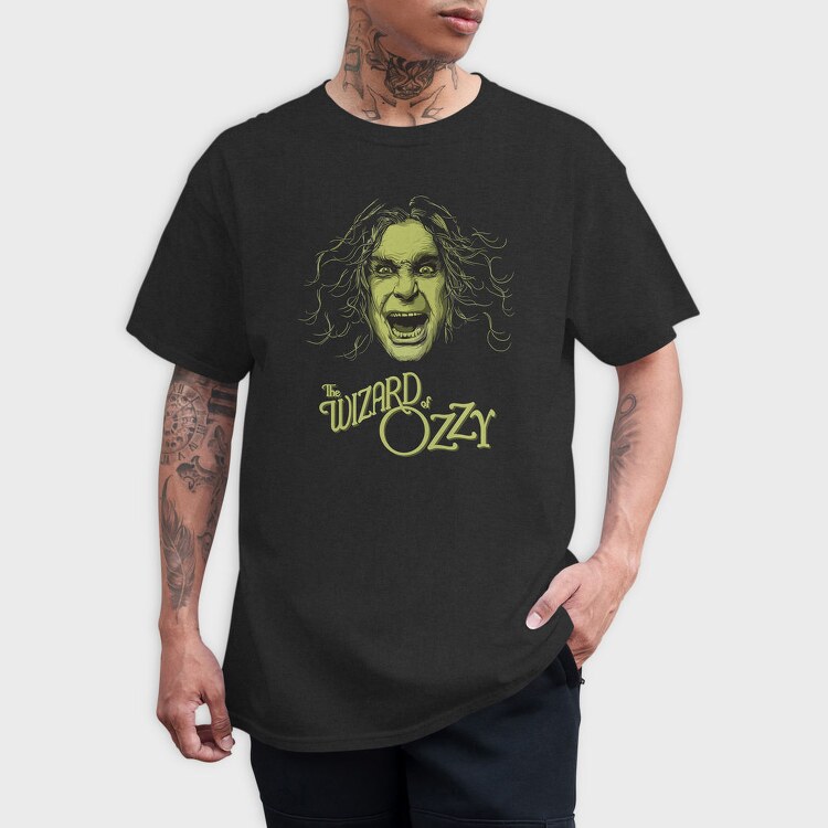THE WIZARD OF OZZY, Tricou Barbati (Unisex)