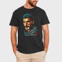 FREDDIE MERCURy Face Art, Tricou Barbati (Unisex)