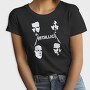 METALLICA Faces, Tricou Femei