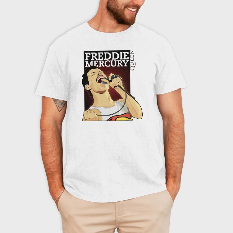 FREEDIE MERCURY 1, Tricou Barbati (Unisex)