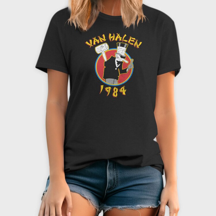 VAN HALEN 1984 Art, Tricou Barbati (Unisex)