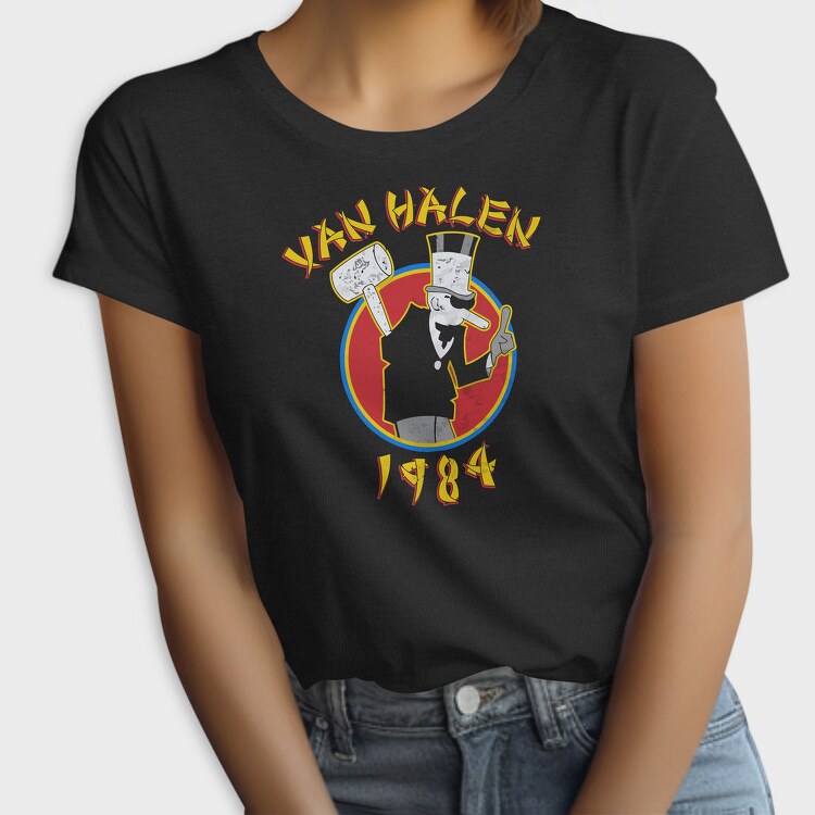 VAN HALEN 1984 Art, Tricou Femei