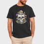 Cottagecore Frog Skull, Tricou Barbati (Unisex)