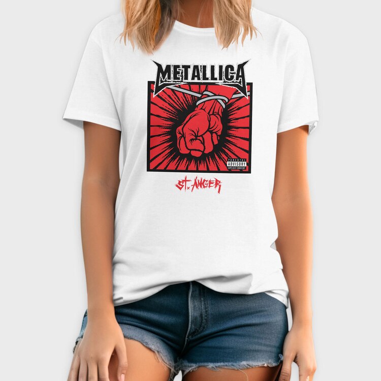 METALLICA St. Anger, Tricou Barbati (Unisex)