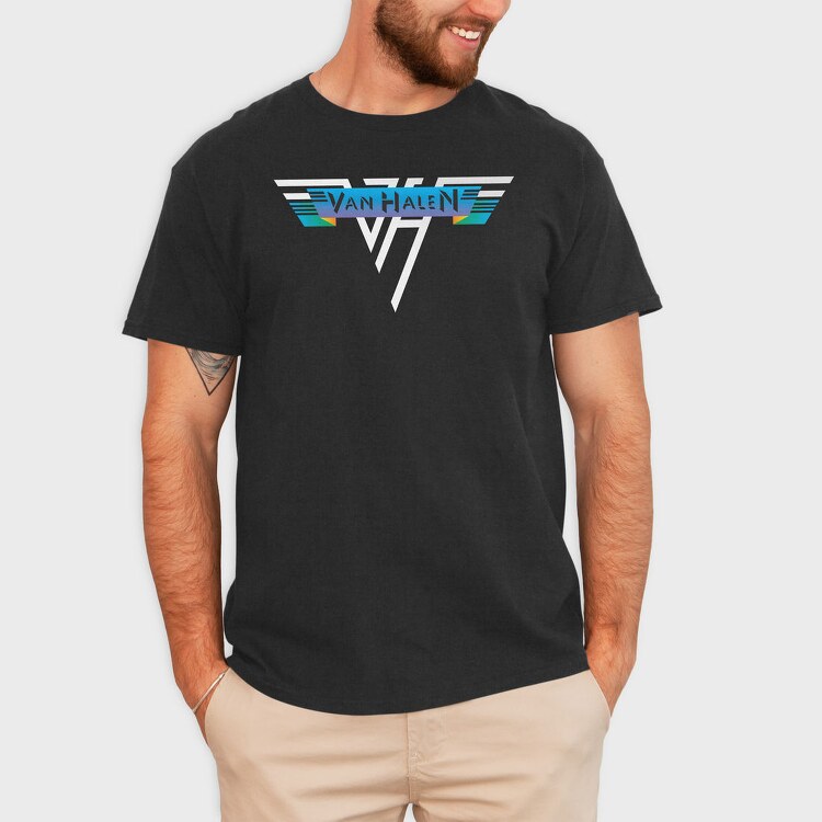 VAN HALEN One logo Art, Tricou Barbati (Unisex)