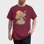 Cottagecore Snail, Tricou Barbati (Unisex)