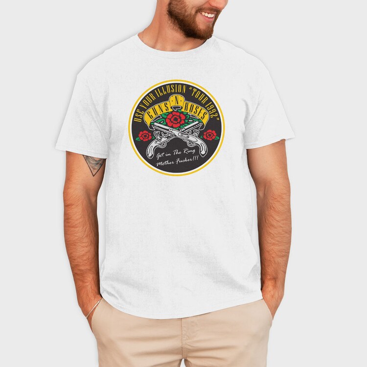 GNR Use your Illusion Tour, Tricou Barbati (Unisex)