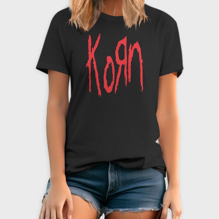 KORN Band Logo, Tricou Barbati (Unisex)