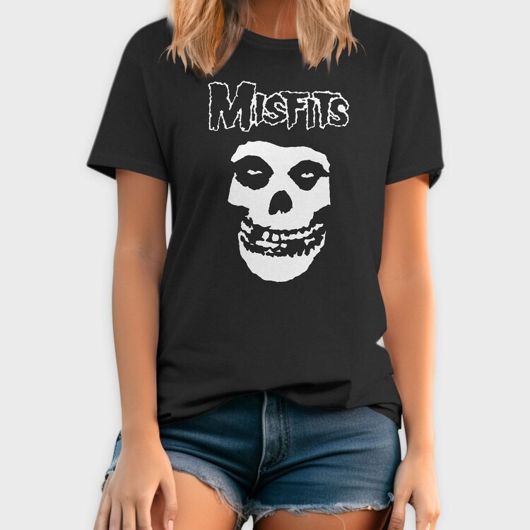 MISFITS Skull, Tricou Barbati (Unisex)