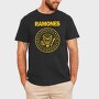 RAMONES Pres. Logo, Tricou Barbati (Unisex)