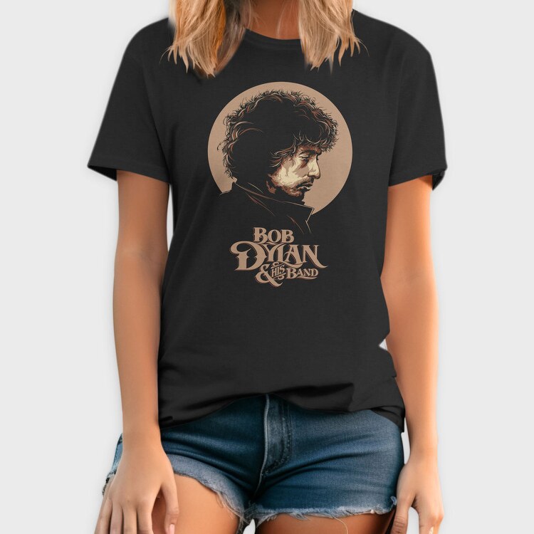 BOB DYLAN Art design, Tricou Barbati (Unisex)