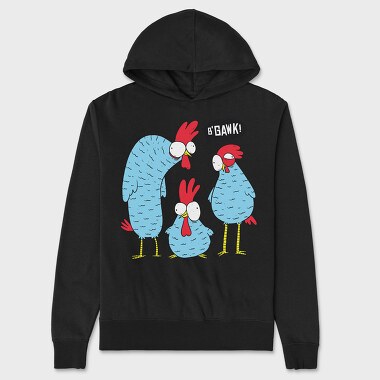 Hanorac Barbati (Unisex), Crazy Chicken