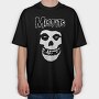MISFITS Skull, Tricou Oversize Barbati (Unisex)