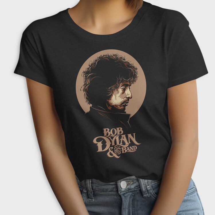 BOB DYLAN Art design, Tricou Femei