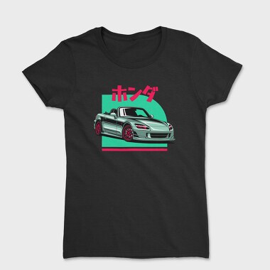 Jdm Silvia Red Japanese Cones, Tricou Femei
