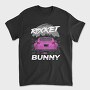 Pink Car Rocker City Skyline, Tricou Barbati (Unisex)