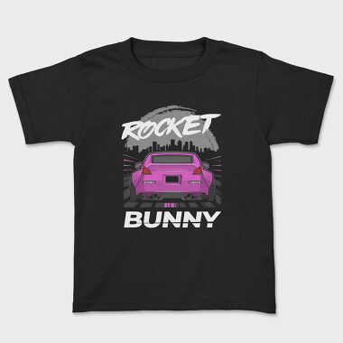 Pink Car Rocker City Skyline, Tricou Copii